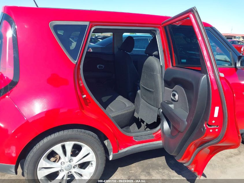 2016 Kia Soul + VIN: KNDJP3A56G7846338 Lot: 43281732