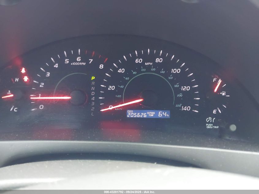 2009 Toyota Camry Le VIN: 4T4BE46K89R138614 Lot: 43281792