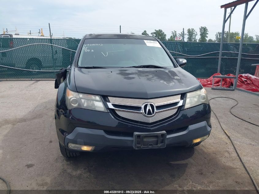 2007 Acura Mdx Technology Package VIN: 2HNYD283X7H519333 Lot: 43281813