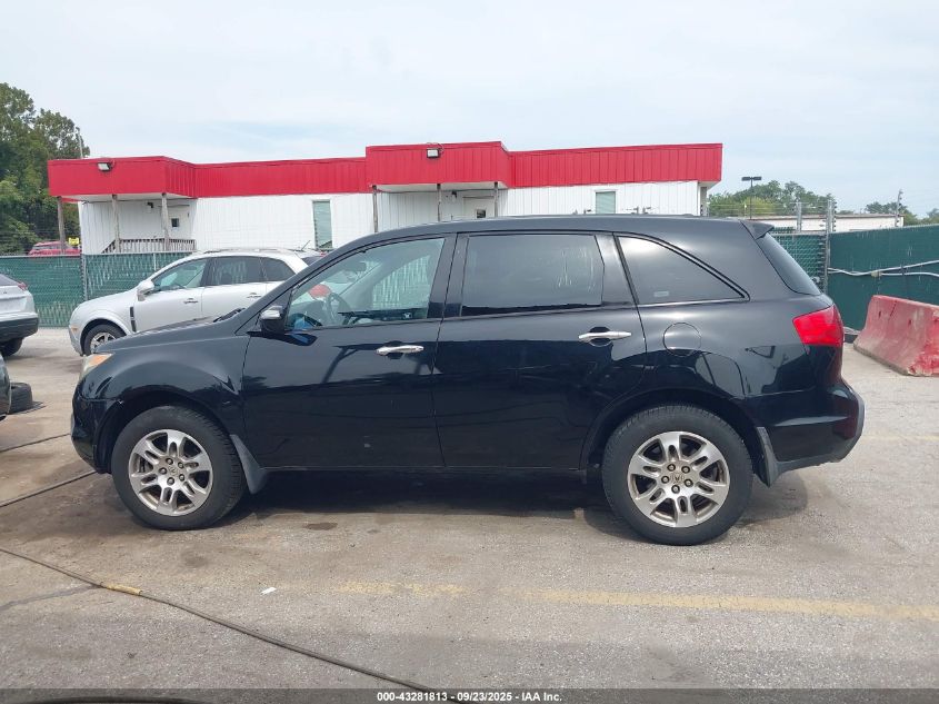 2007 Acura Mdx Technology Package VIN: 2HNYD283X7H519333 Lot: 43281813