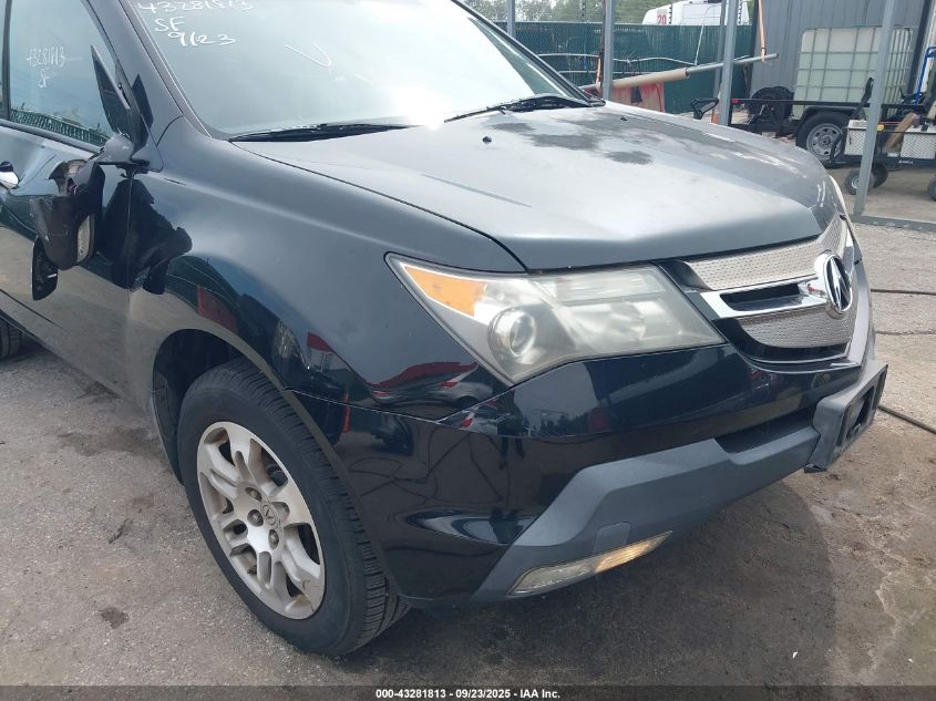 2007 Acura Mdx Technology Package VIN: 2HNYD283X7H519333 Lot: 43281813