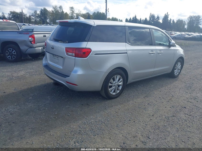 VIN KNDMB5C13H6241928 2017 KIA SEDONA LX