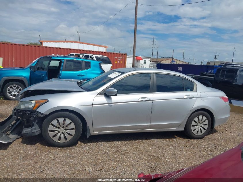 2009 Honda Accord 2.4 Lx VIN: 1HGCP26389A012945 Lot: 43281832