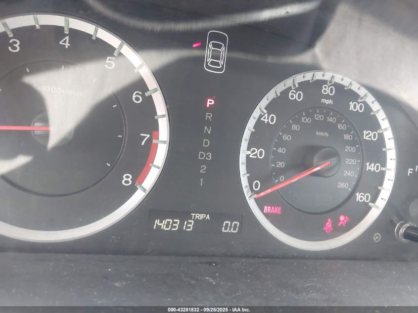 2009 Honda Accord 2.4 Lx VIN: 1HGCP26389A012945 Lot: 43281832