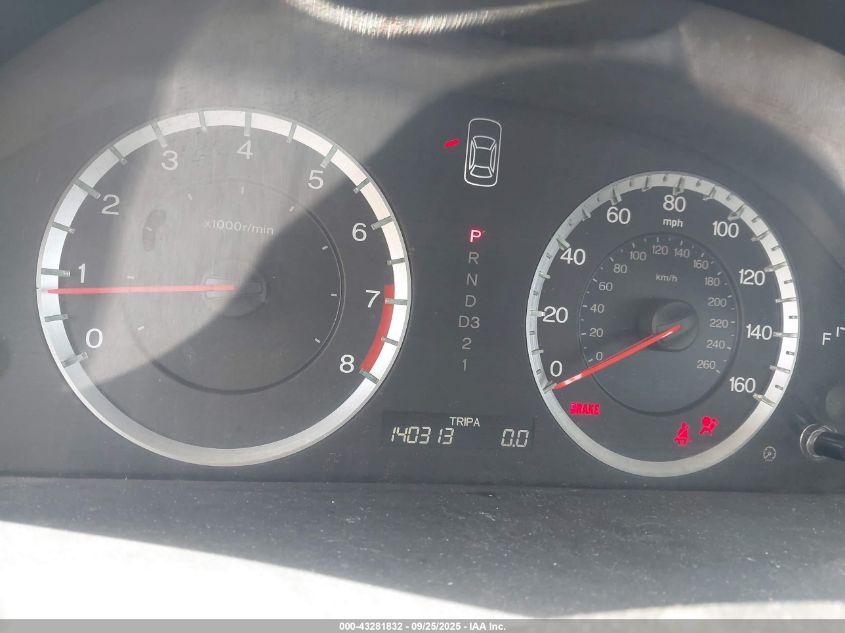 2009 Honda Accord 2.4 Lx VIN: 1HGCP26389A012945 Lot: 43281832