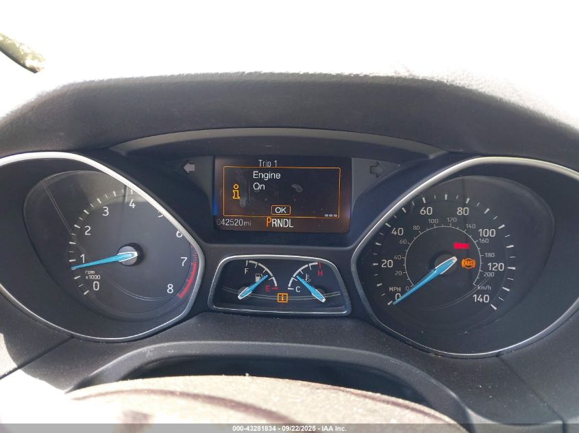 2016 Ford Focus S VIN: 1FADP3E22GL298686 Lot: 43281834