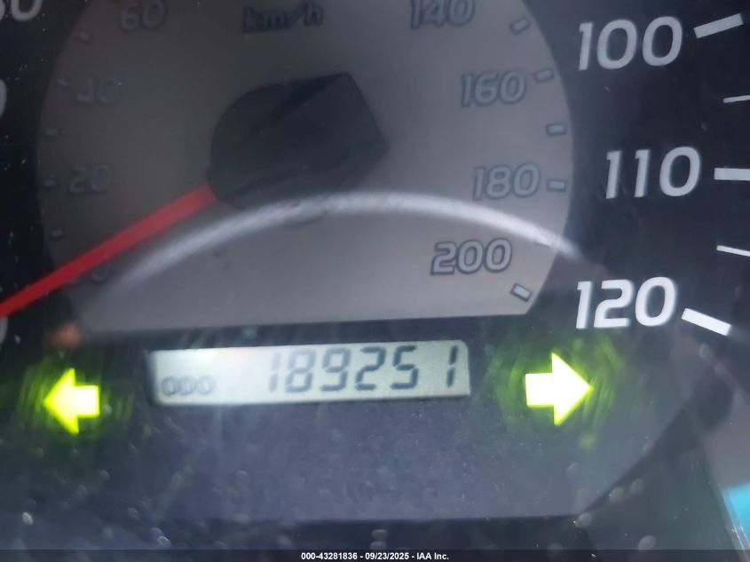 2006 Toyota Tacoma X-Runner Access Cab VIN: 5TETU22N96Z197863 Lot: 43281836