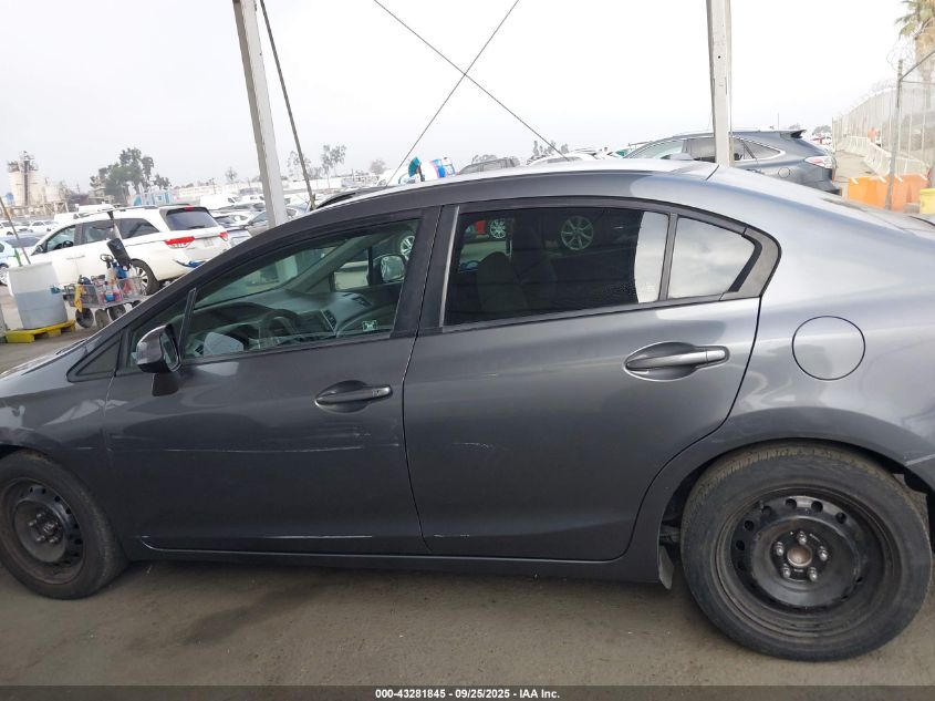 2012 Honda Civic Natural Gas VIN: 19XFB5F59CE000949 Lot: 43281845