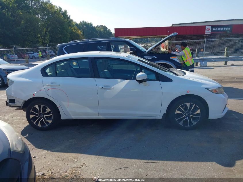 2014 Honda Civic Ex VIN: 2HGFB2F86EH540115 Lot: 43281855