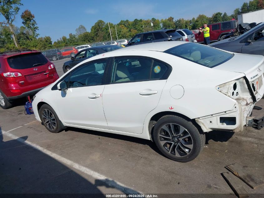 2014 Honda Civic Ex VIN: 2HGFB2F86EH540115 Lot: 43281855