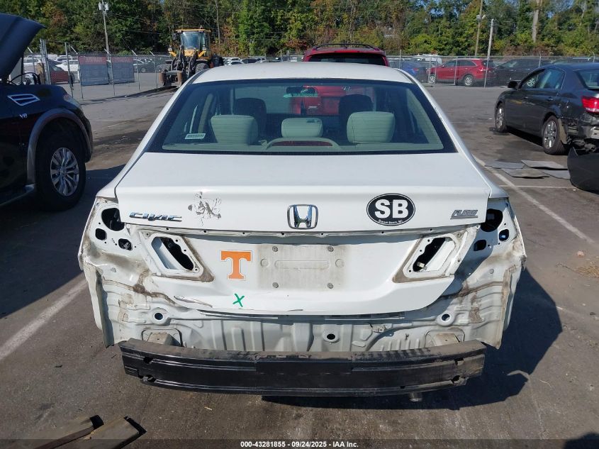 2014 Honda Civic Ex VIN: 2HGFB2F86EH540115 Lot: 43281855