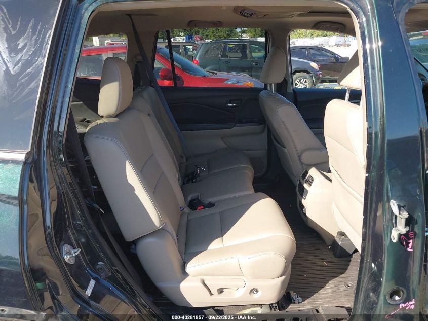 2016 Honda Pilot Ex-L VIN: 5FNYF6H88GB005439 Lot: 43281857