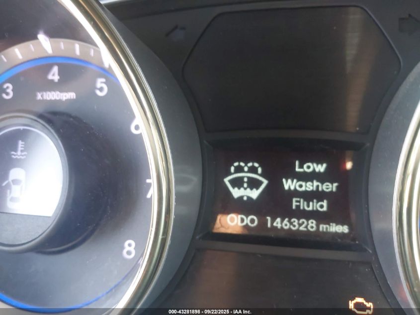 2013 Hyundai Sonata Gls VIN: 5NPEB4AC5DH696931 Lot: 43281898