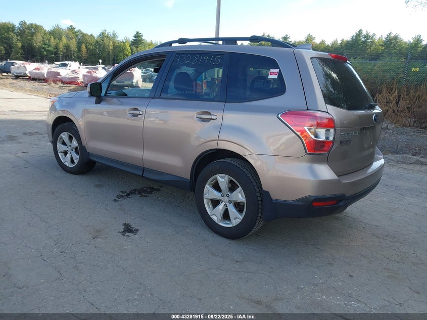 2016 SUBARU FORESTER 2.5I PREMIUM JF2SJAFC4GH501659