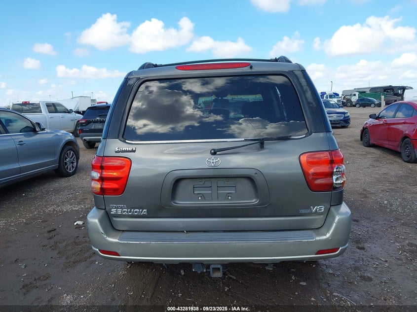 2004 Toyota Sequoia Sr5 V8 VIN: 5TDZT34A64S207949 Lot: 43281938