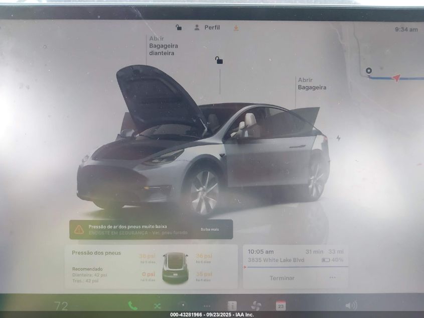 2024 Tesla Model Y VIN: 7SAYGDEDXRF094603 Lot: 43281966