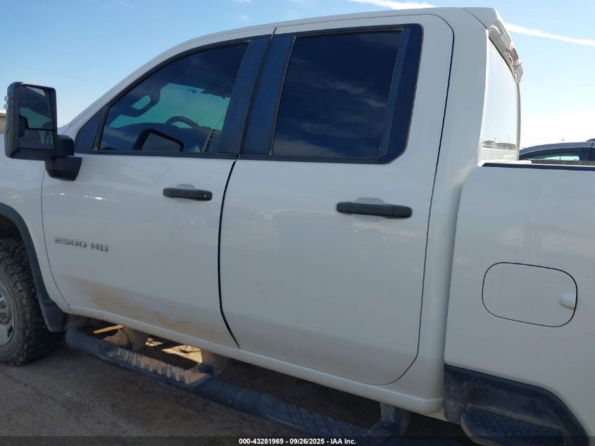 2021 Chevrolet Silverado 2500Hd 4Wd Standard Bed Wt VIN: 1GC5YLE70MF277076 Lot: 43281969