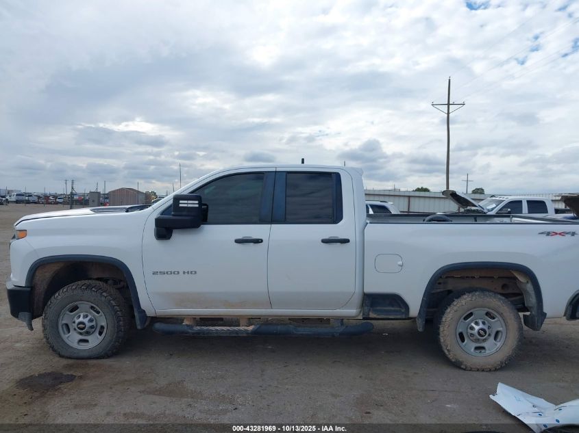 2021 Chevrolet Silverado 2500Hd 4Wd Standard Bed Wt VIN: 1GC5YLE70MF277076 Lot: 43281969