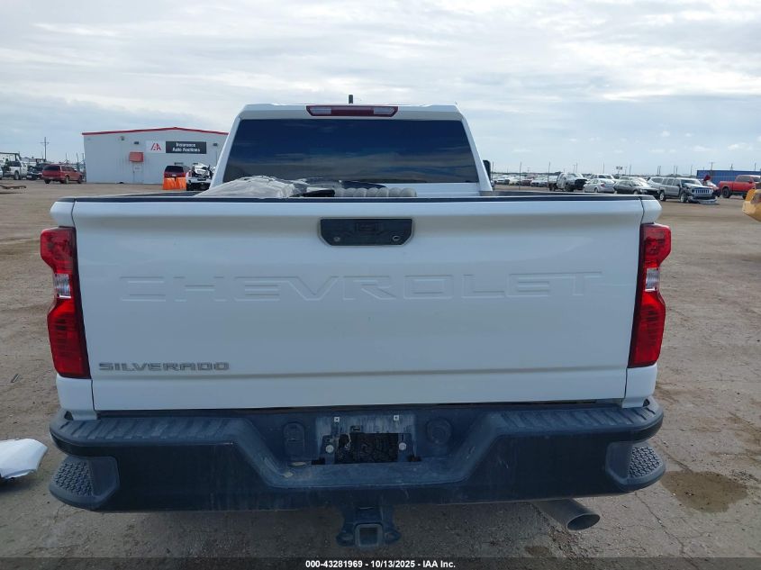 2021 Chevrolet Silverado 2500Hd 4Wd Standard Bed Wt VIN: 1GC5YLE70MF277076 Lot: 43281969