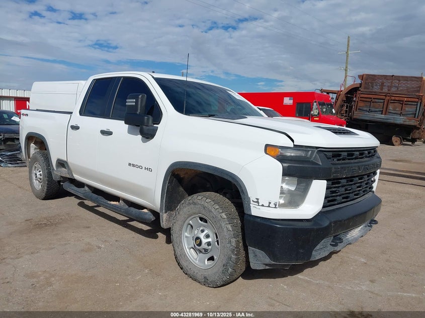 1GC5YLE70MF277076 2021 Chevrolet Silverado 2500Hd 4Wd Standard Bed Wt auction photo 1