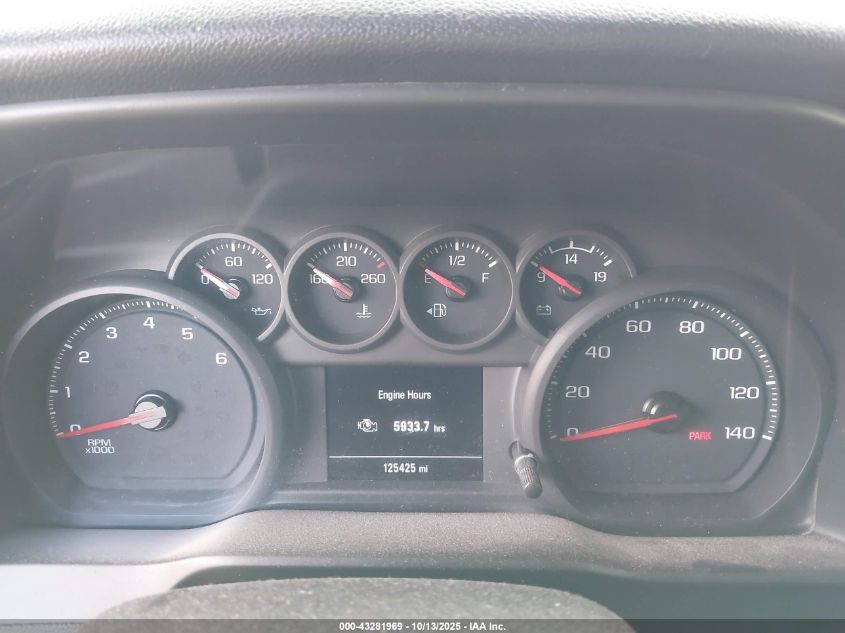 2021 Chevrolet Silverado 2500Hd 4Wd Standard Bed Wt VIN: 1GC5YLE70MF277076 Lot: 43281969