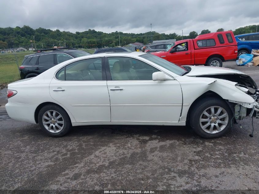 2003 Lexus Es 300 VIN: JTHBF30G230144741 Lot: 43281976