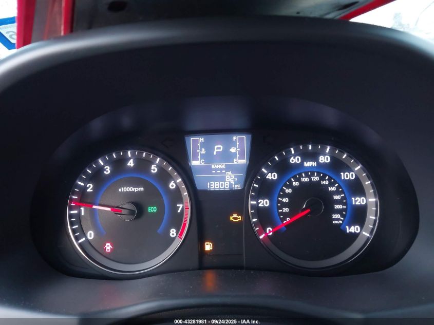 2017 Hyundai Accent Se VIN: KMHCT4AE8HU219942 Lot: 43281981