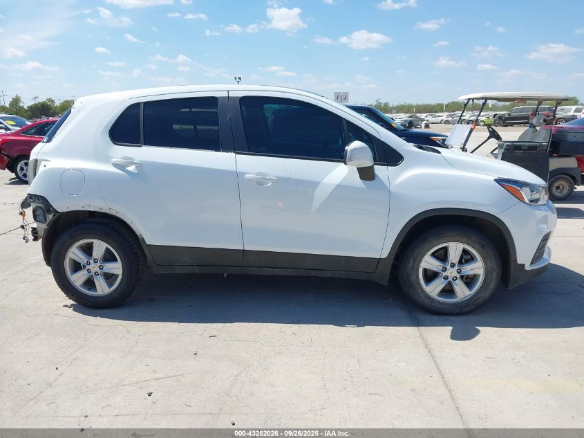 2020 Chevrolet Trax Fwd Ls VIN: KL7CJKSBXLB058806 Lot: 43282026