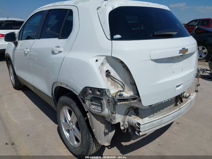 2020 Chevrolet Trax Fwd Ls VIN: KL7CJKSBXLB058806 Lot: 43282026