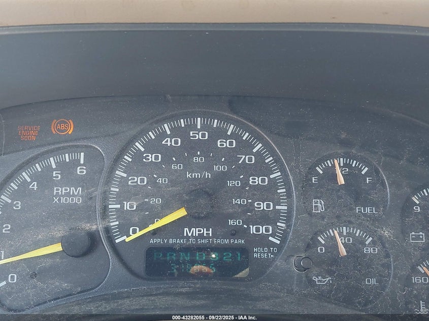 2001 Chevrolet Suburban 1500 Lt VIN: 3GNEC16T31G204459 Lot: 43282055