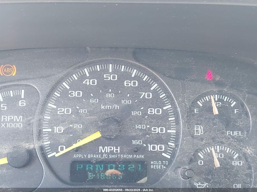 2001 Chevrolet Suburban 1500 Lt VIN: 3GNEC16T31G204459 Lot: 43282055