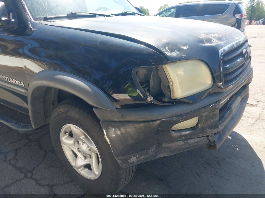 2002 Toyota Tundra Sr5 V8 VIN: 5TBRT34152S229818 Lot: 43282086