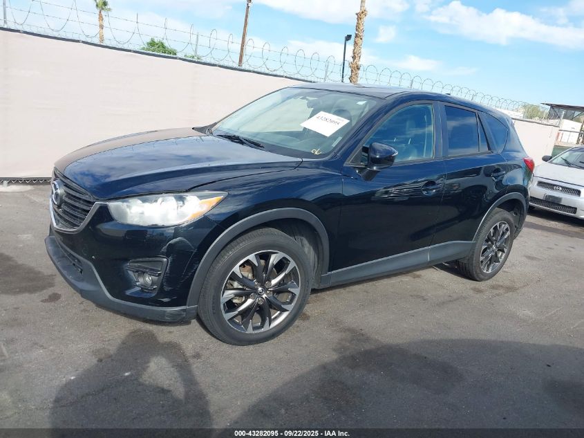 2016 Mazda Cx-5 Grand Touring VIN: JM3KE4DY7G0826914 Lot: 43282095