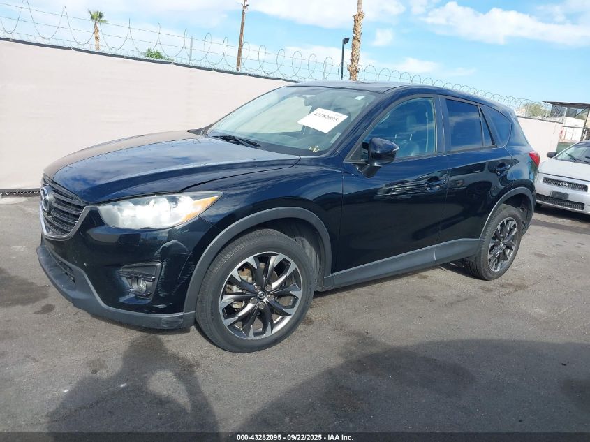 2016 Mazda Cx-5 Grand Touring VIN: JM3KE4DY7G0826914 Lot: 43282095