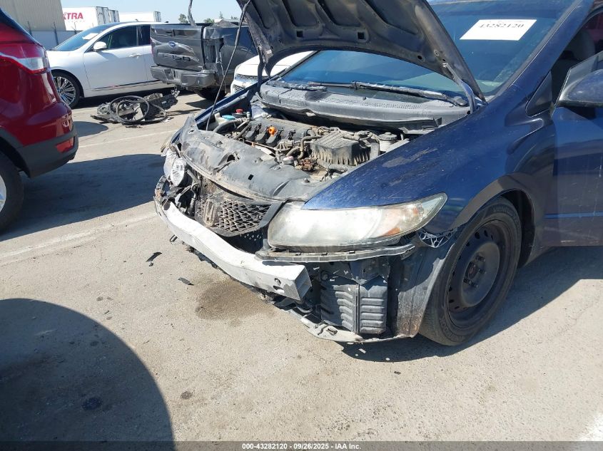 2009 Honda Civic Lx VIN: 2HGFG12629H541252 Lot: 43282120