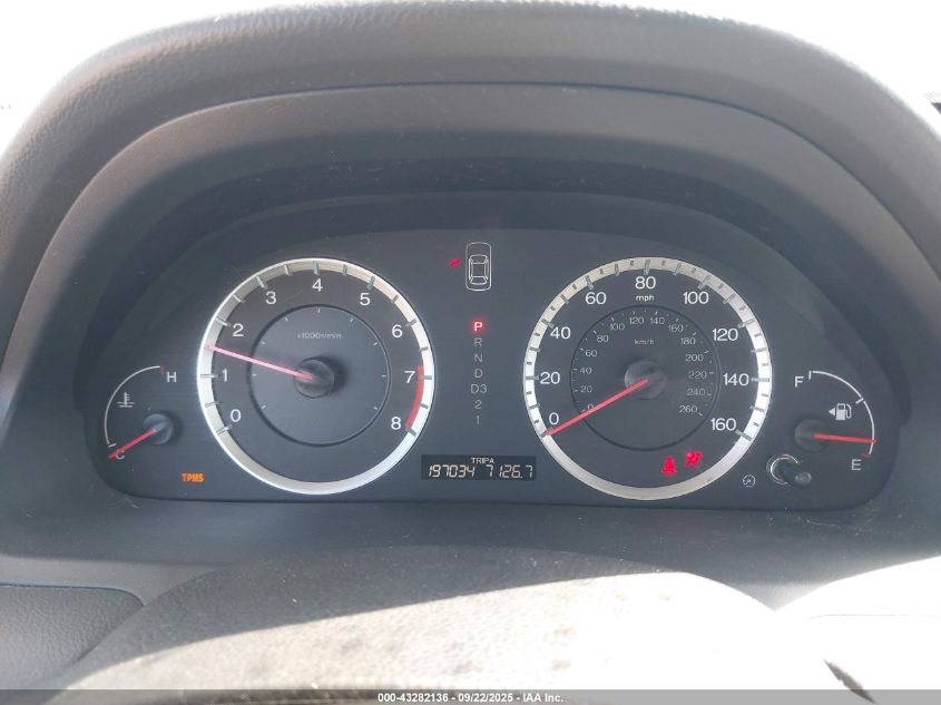 2008 Honda Accord 2.4 Lx VIN: 1HGCP263X8A083630 Lot: 43282136