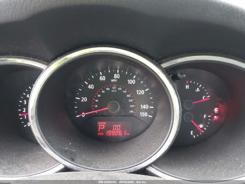 2012 Kia Sorento Lx V6 VIN: 5XYKTDA27CG195214 Lot: 43282181