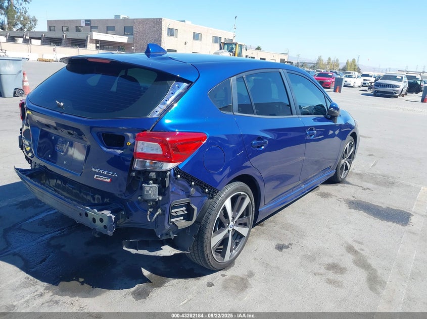 Vin: 4s3gtam67j3750232, lot: 43776788, subaru impreza 2.0i sport 20184