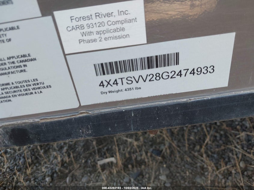 4X4TSVV28G2474933 2016   photo no. 9