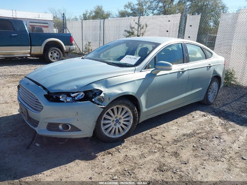 2013 FORD FUSION HYBRID SE - 3FA6P0LU2DR148831