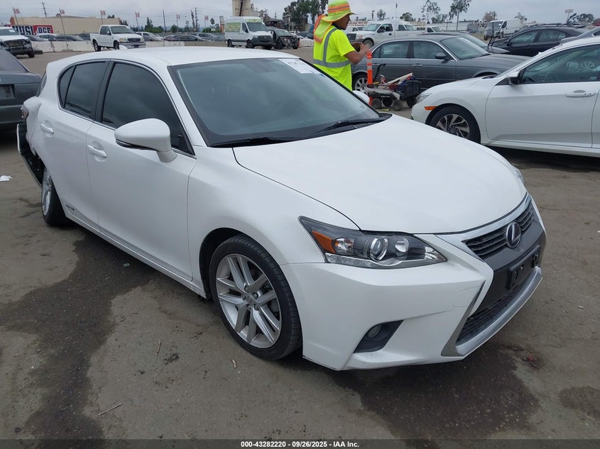 2016 LEXUS CT 200H - JTHKD5BH4G2263201