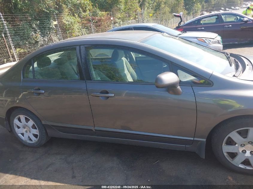 2009 Honda Civic Lx VIN: 2HGFA16569H369438 Lot: 43282248