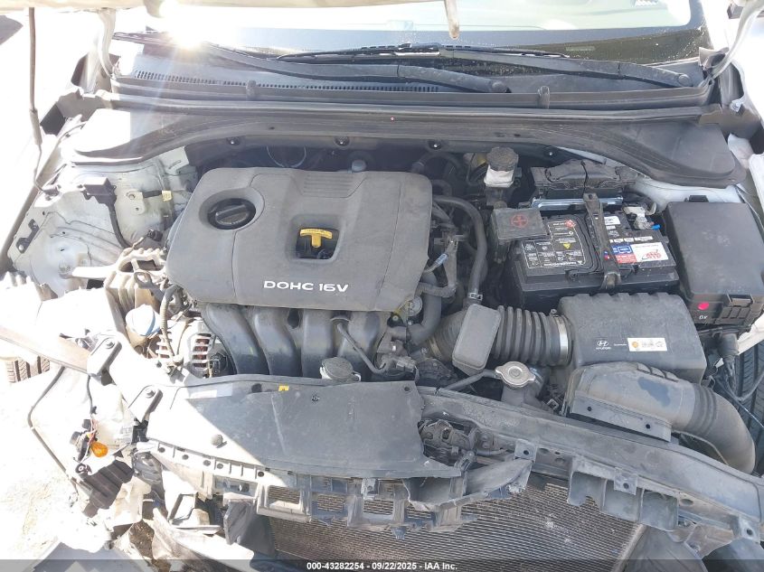 2017 Hyundai Elantra Se VIN: KMHD74LF4HU119819 Lot: 43282254