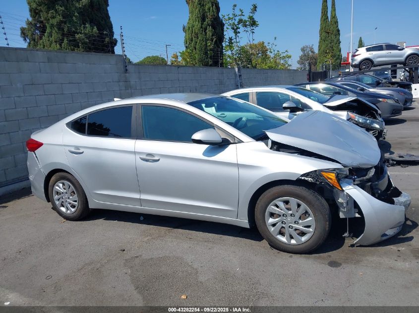 2017 Hyundai Elantra Se VIN: KMHD74LF4HU119819 Lot: 43282254