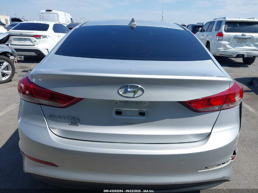 2017 Hyundai Elantra Se VIN: KMHD74LF4HU119819 Lot: 43282254