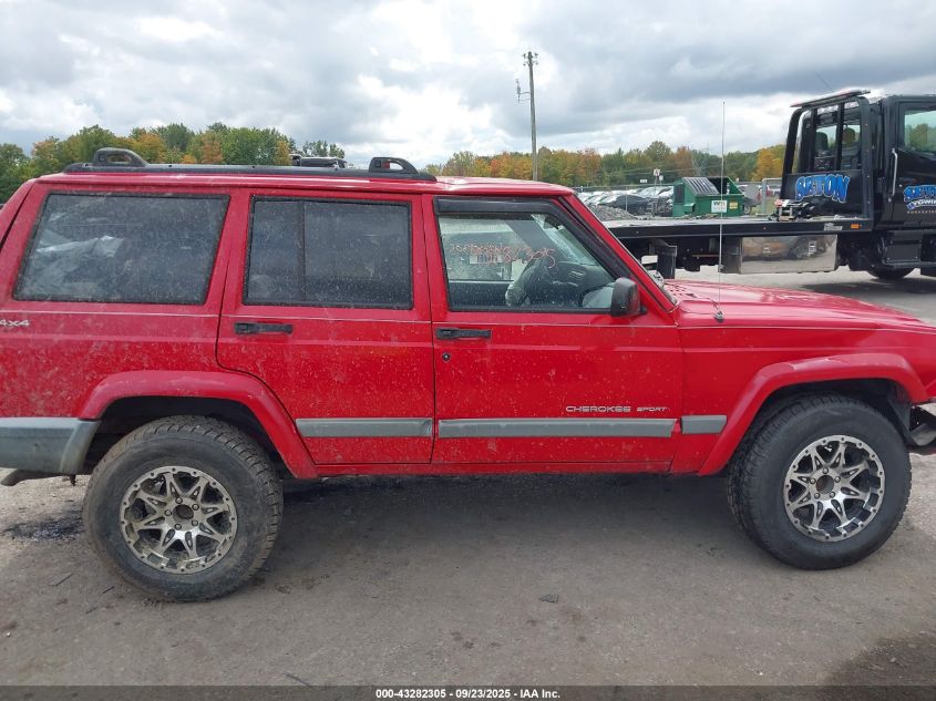 2001 Jeep Cherokee Sport VIN: 1J4FF48S01L586313 Lot: 43282305