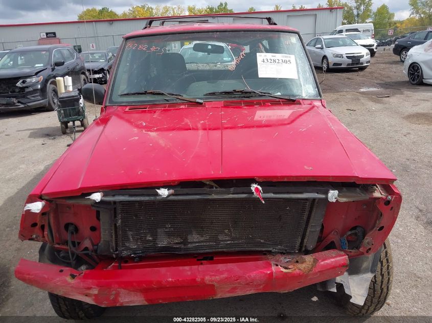 2001 Jeep Cherokee Sport VIN: 1J4FF48S01L586313 Lot: 43282305