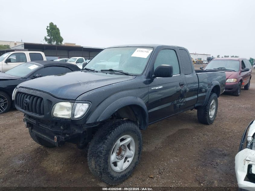 2002 Toyota Tacoma Prerunner V6 VIN: 5TESN92N22Z034922 Lot: 43282346