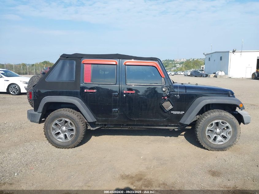2015 Jeep Wrangler Unlimited Sport VIN: 1C4HJWDG0FL717273 Lot: 43282430