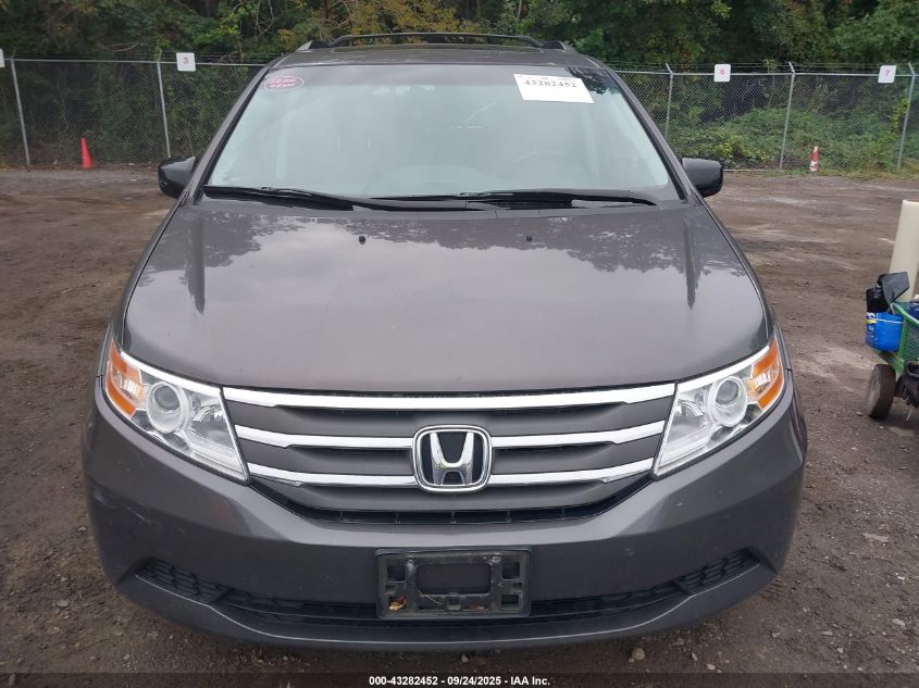2012 Honda Odyssey Ex-L VIN: 5FNRL5H69CB030351 Lot: 43282452